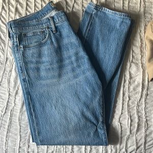 Madewell 1991 Straight leg Jean size 34 w/ 32 L